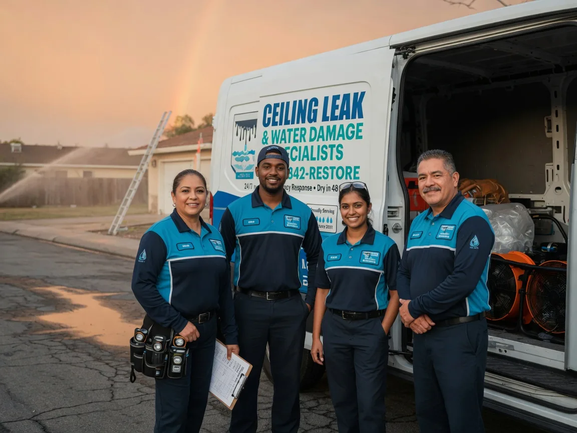 Ceiling Leak Cleanup company in Iron River, MI